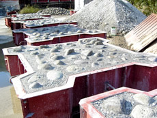 静岡県 宇久須川根固工